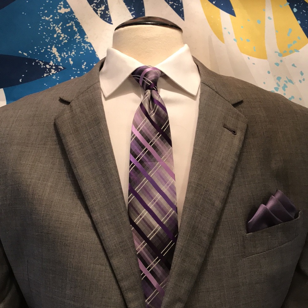 Joseph Abboud Medium Gray Coat